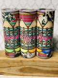 20 ounce skinny Teacher Tumblers Various Designs