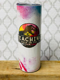 20 ounce skinny Teacher Tumblers Various Designs