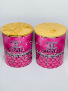 10 ounce candle Pink CC