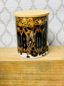 10 ounce candle gold glitz Mama