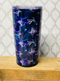 Inspired design 20 ounce skinny tumblers various designs