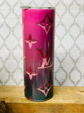 Inspired design 20 ounce skinny tumblers various designs