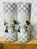 Inspired design 20 ounce skinny tumblers various designs