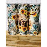 20 ounce stainless steel tumblers All things Cow Various Designs