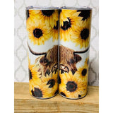 20 ounce stainless steel tumblers All things Cow Various Designs