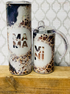 20 ounce stainless steel tumblers Mama Mom Various Designs