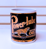 Power lube Oil Can coffee cup